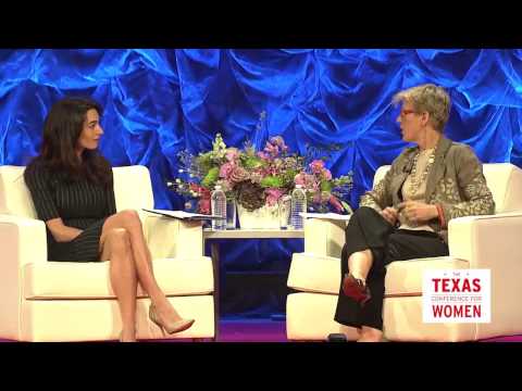 Video: Amal Clooney And Reese Witherspoon At The San Jose Conference For Women