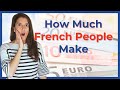 Income level in France // How much French people make
