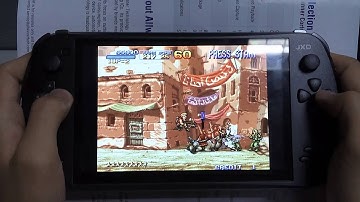 100% Complete Speed on JXD S7800B-Metal Slug 2 Mame Retro Game Playthrough Part 1