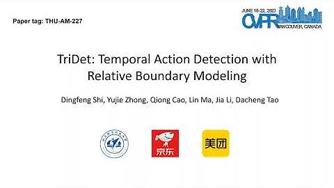 [CVPR 2023] TriDet: Temporal Action Detection with Relative Boundary Modeling