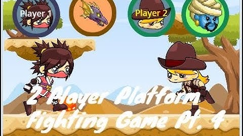 Scratch Tutorial | 2 Player Platform Fighting Game | Part 4 | How to make a scratch platformer game