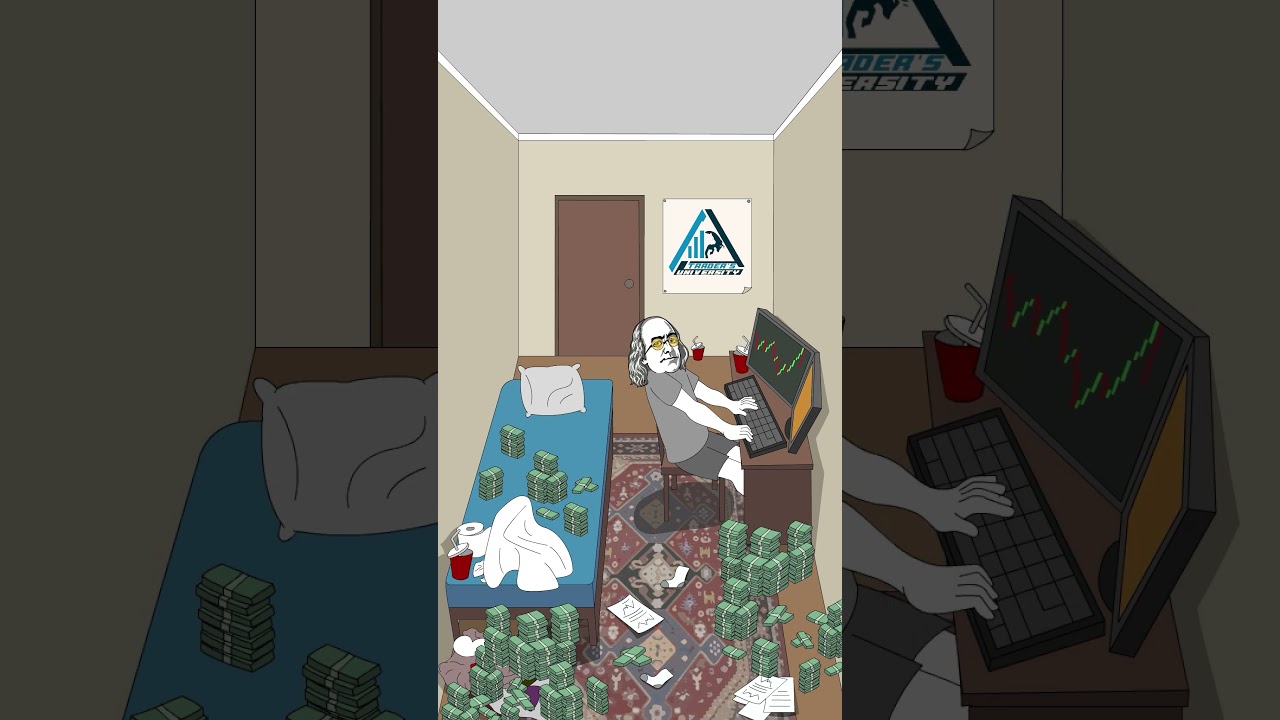 Франклин трейдер с мамой дома.