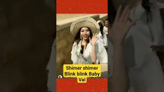 Valerie Avril Wears A Shimmer Shimmer Outfit While Visiting The Pyramids missecointernational2024