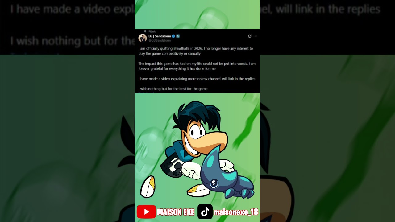 El retiro de Sandstorm es algo normal en un videojuego 