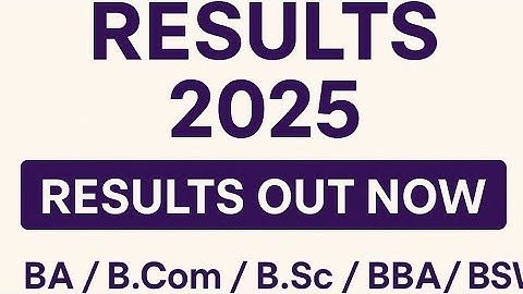 OU Degree Results 2025 Out Now – Check All Semesters & Groups!