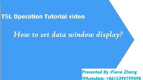 Dwin T5L Data Window Display