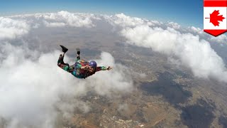 Skydiver survives 5,000 ft fall after parachute fail - TomoNews