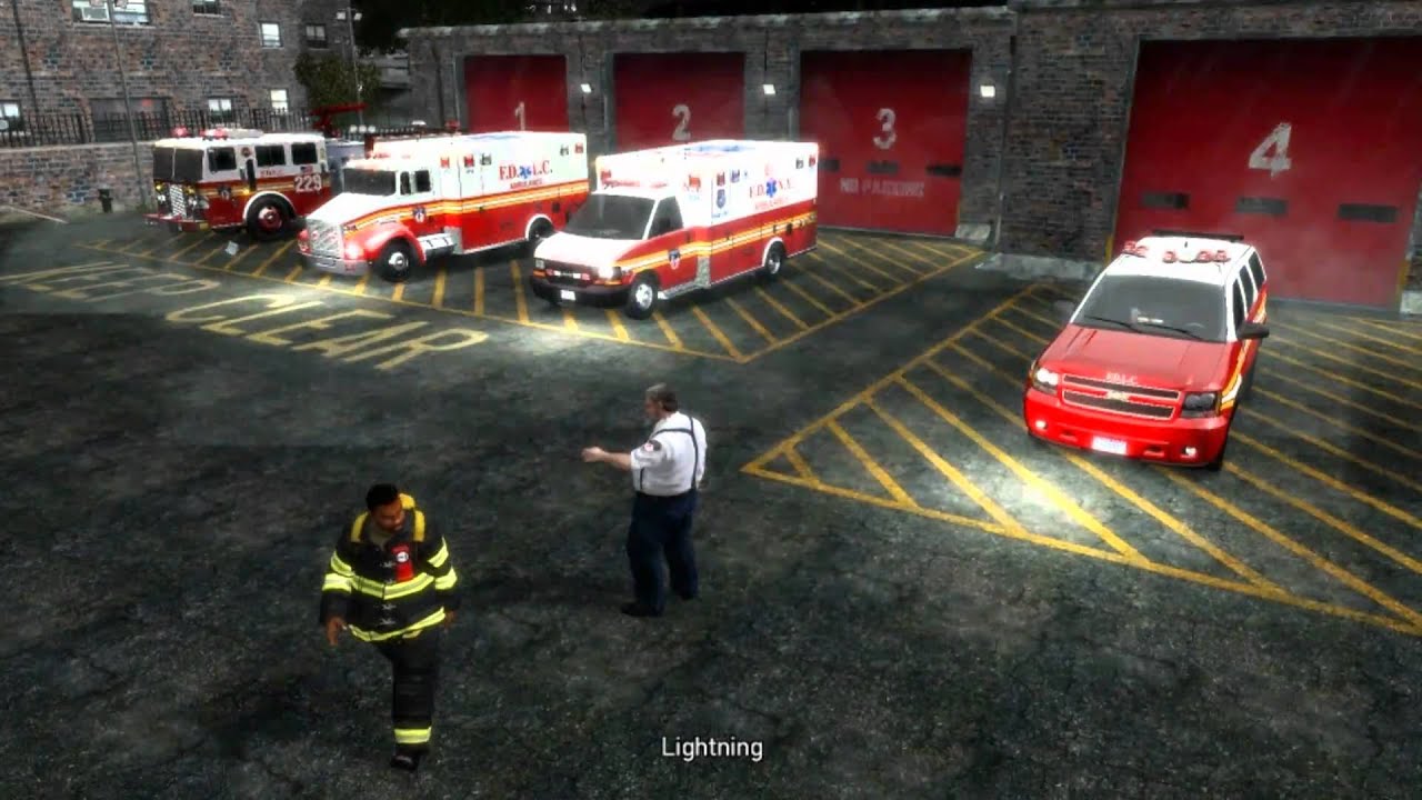 GTAIV Lt.Caine`s Fire Trucks/Cars