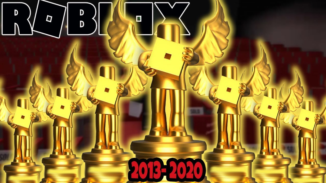 All Bloxy Award Intros 2013 2020 Roblox Youtube