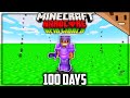 I Survived 100 Days in an ACID Only World in Hardcore Minecraft... Here