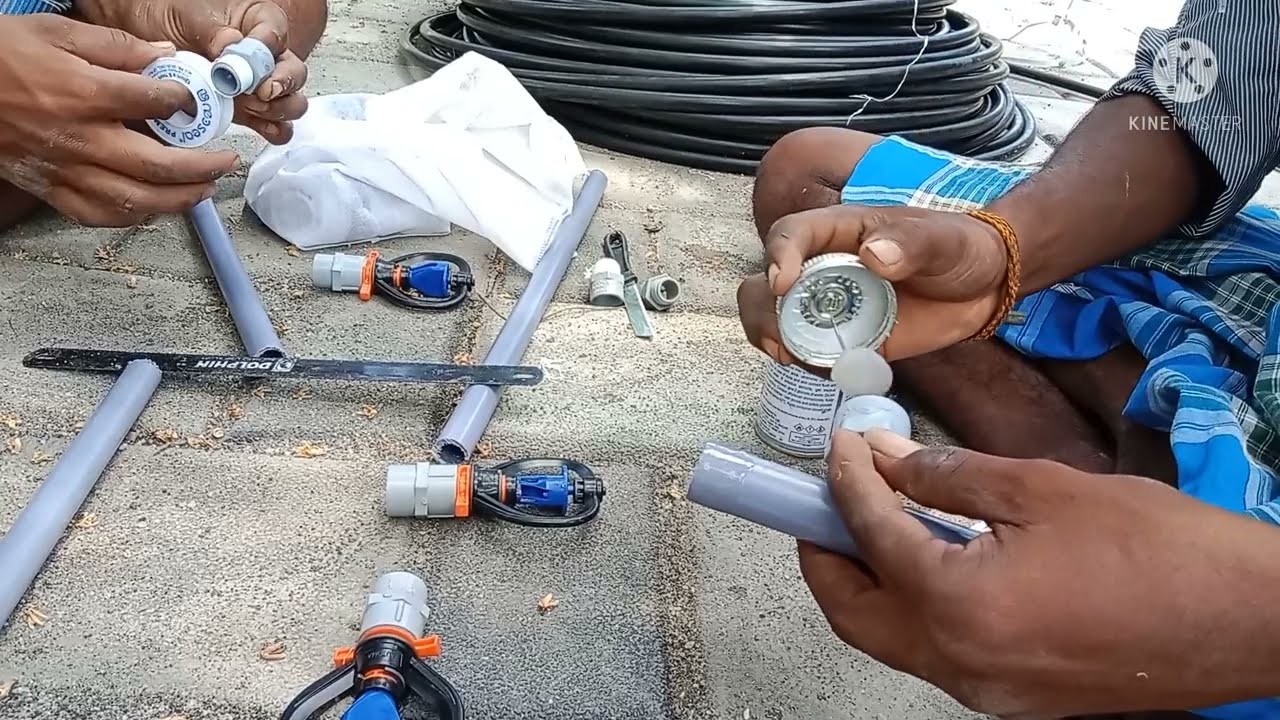 Guest House Butterfly Sprinkler Setting தூவல் நீர் பாசனம்