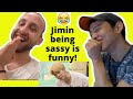 BTS (방탄소년단) — Jimin being petty/sassy af  | BTS Jimin Moment | Reaction video by Reactions Unlimited