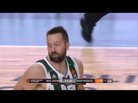 Ian Vougioukas highlights (Real Madrid vs Panathinaikos OPAP Athens: 75-72)