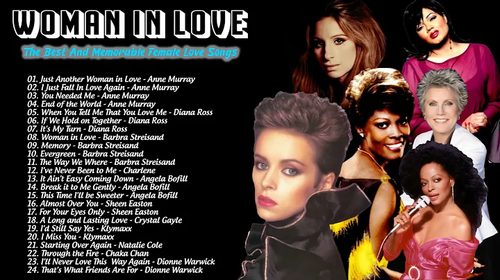 ANNE MURRAY DIANA ROSS BARBRA STREISAND DIONNE WARWICK CHARLENE ANGELA BOFILL SHEENA EASTON