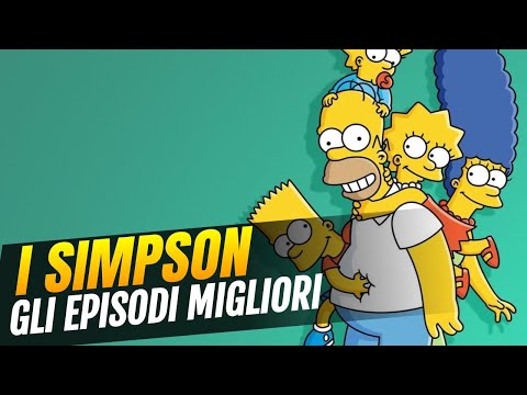 Video: I 10 Migliori Episodi Dei Simpson, Classificati