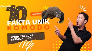 10 Fakta Menarik Komodo Ternyata Suka Bermain