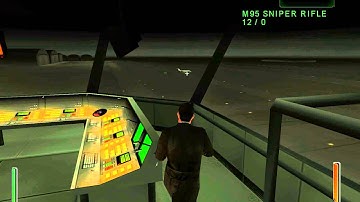 Enter the matrix: Airplane weird bullet angle 1