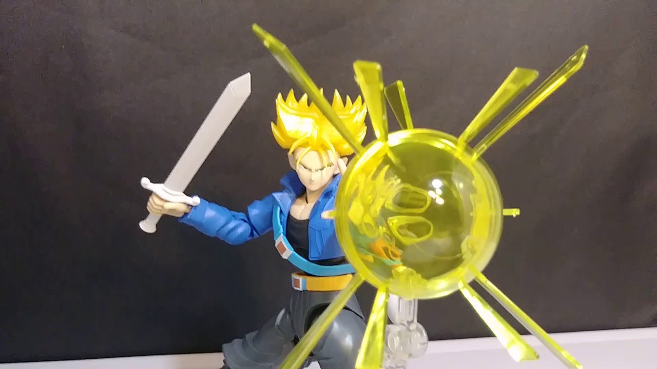 Bandai Rise Standard Super Saiyan Trunks Plastic Model Kit Review - YouTube