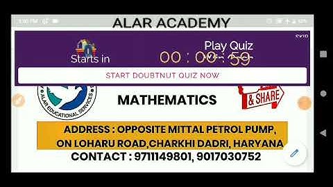 ALAR  ACADEMY | CLASS 12 | MATH | CHAPTER 5 | MATRICES  | EXERCISE 5.1 | PART 3 |