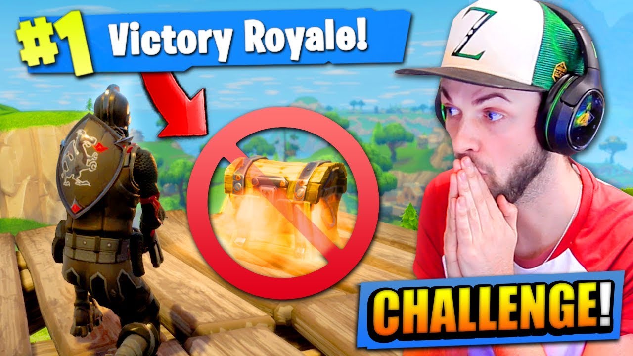 The NO CHEST CHALLENGE in Fortnite: Battle Royale! - YouTube