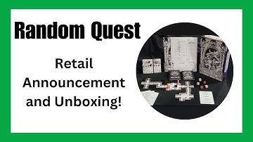 It’s Finally Here! Random Quest Retail Announcment and Unboxing!