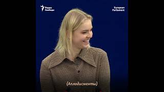 Речь дочери Навального в Европарламенте