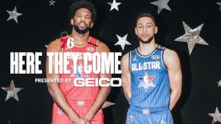 Here They Come | All-Star Weekend : Ben Simmons & Joel Embiid Take To Chicago