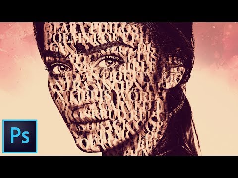 Typography Portrait Tutorial in Photoshop