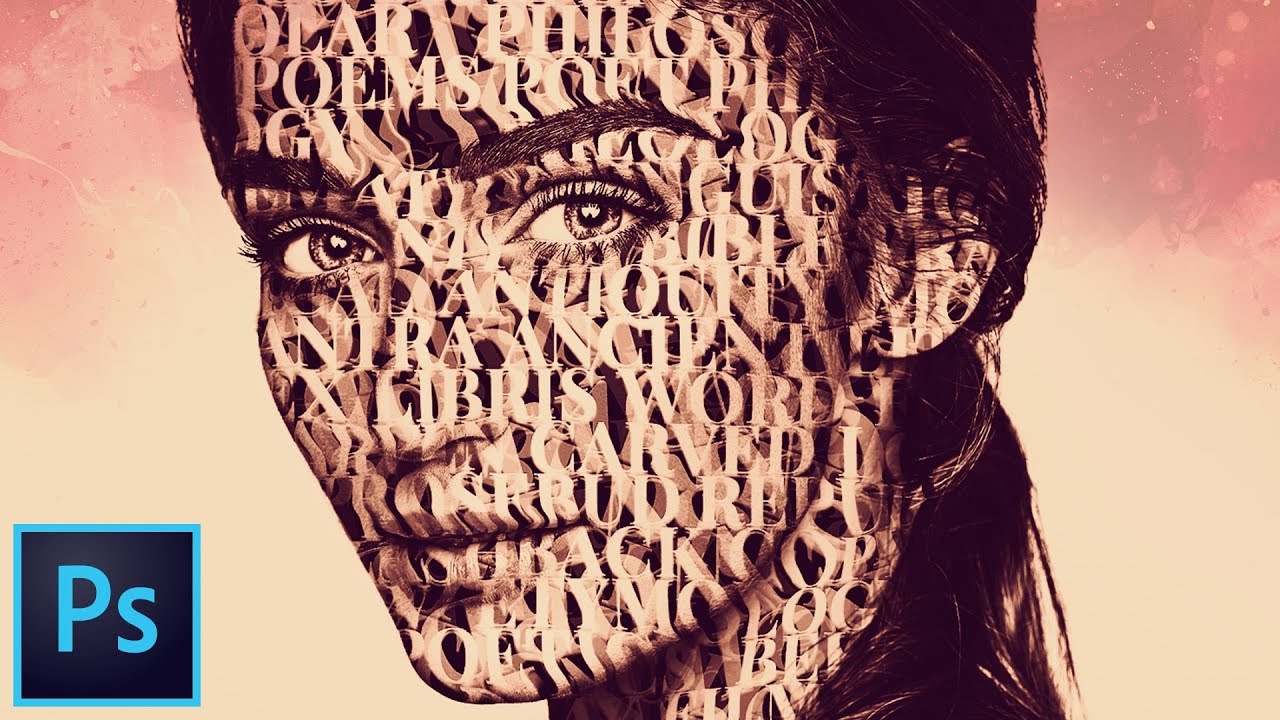 Image result for How to Create an Artistic Typography Portrait in Photoshop