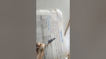 Class 5th Maths chapter 13 Bill