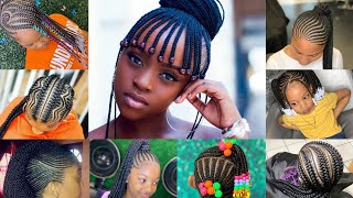 100 Idées De Tresses Enfants Tendances Tabaski 2021