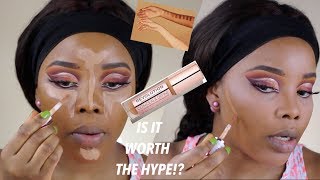 Honest Review Makeup Revolution Concealer Is It For Browndark Skin Only 4 7