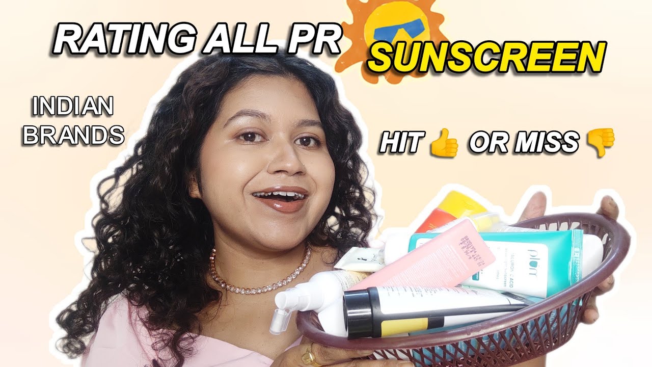 SUNSCREENS review you've been waiting for hit 👍 or miss 👎🤨 HONEST