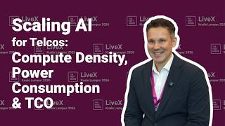 AMD at LiveX 2026 | Improving Compute Density, Power Consumption and TCO when Scaling AI for Telcos