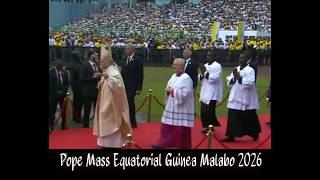 Pope Mass Equatorial Guinea Malabo 2026