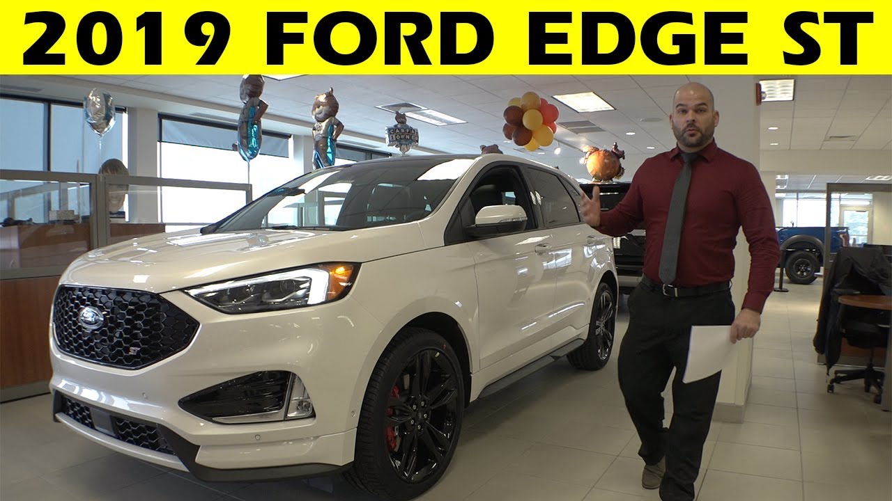 2019 Ford Edge St Exterior Interior Walkaround