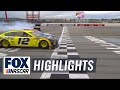 FINAL LAP: Ryan Blaney repeats at Talladega, wins by a nose amidst crash | NASCAR ON FOX HIGHLIGHTS