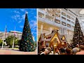 Magic Kingdom Monorail Resorts 2021 Christmas Decorations in 4K | Walt Disney World Orlando Florida