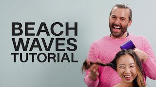 Beach Waves Tutorial | Hair Tutorials | Jonathan Van Ness | Fine & Straight Hair
