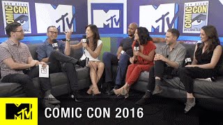 Agents of S.H.I.E.L.D. Cast Reunites w/ Josh Horowitz | Comic Con 2016 | MTV