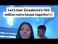 I toured zicsaloma 100 million naira house