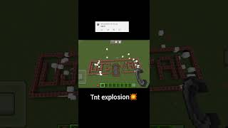 Ujjwal vs TNT Explosion 😱💥 | Minecraft Crazy Test #minecraft #shorts