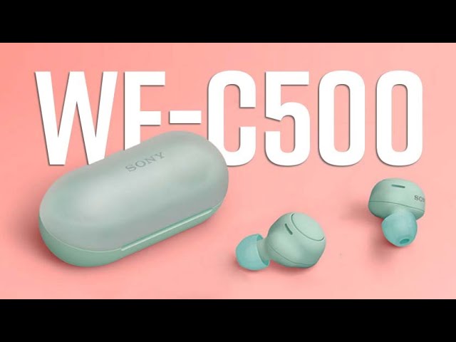 Tai nghe TWS TỐT NHẤT dưới 2 triệu: SONY WF-C500 - bản rút gọn hoàn hảo của WF-1000XM4