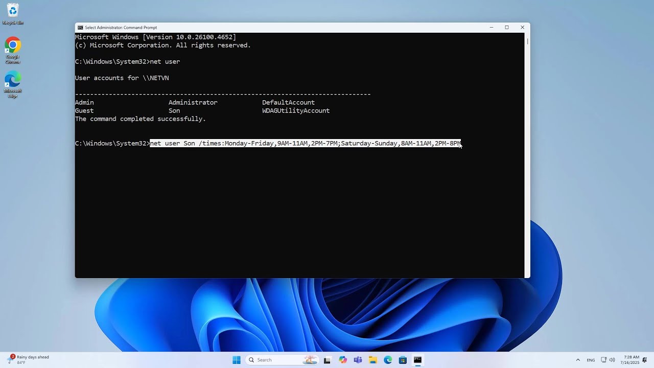 How I Limit My Son's Computer Time Without Software