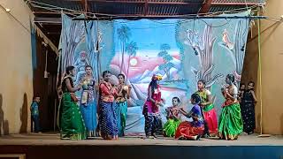 Hare Krishna Palakhi Ustav Amate  Dance Team Betane