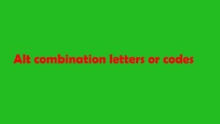 alt combination codes screenshot 4