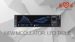 LFO Table modulator overview – new in Kilohearts v2