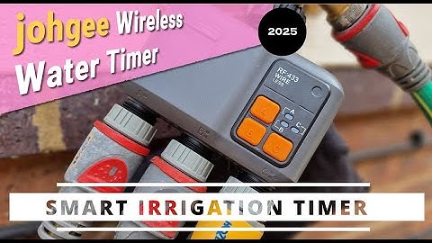 Johgee Wireless Water Timer