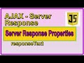 AJAX The responseText Property