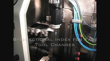 18 position tool changer on RTL-4000 cnc lathe